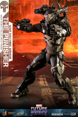 The Punisher War Machine By Hot Toys 1/6 (lucasar) En Stock