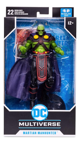 Figura Dc Multiverse - Martian Manhunter Mcfarlane