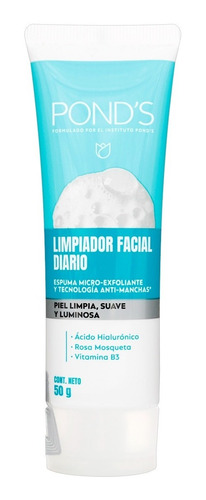 Limpiador Facial Diario Ponds Con Ácido Hialurónico