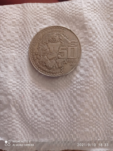Moneda 50$ 1982