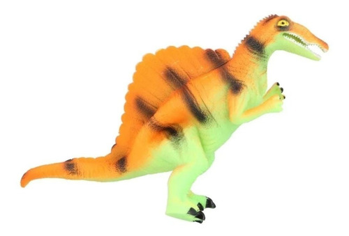 Imagen 6 de 9 de Dinosaurio De Juguete Set De 6 Dinosaurios De Goma 30cm