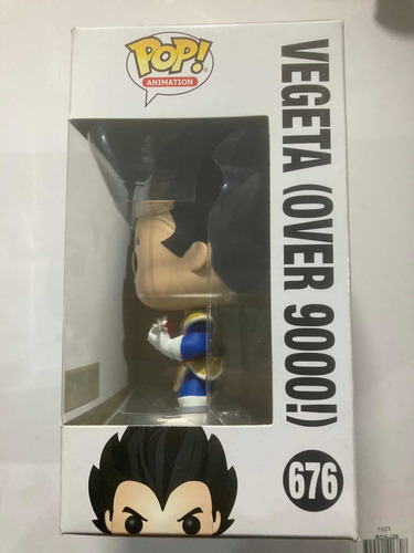 Funko Pop Vegeta (over 9000!) #676 Hot Topic Exclusivo