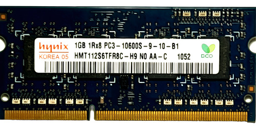 Memoria Ram Hynix 1gb 1rx8 Pc3 - Lenovo G485 - Rosario (Usado)
