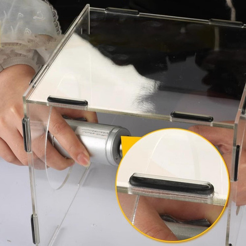 Caja Para Polvo De Pulido Caja Para Polvo De Pulido Cerrada