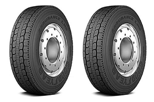 Paquete 2 Llantas 11r24.5 Goodyear Endurance Lhd 149/146l