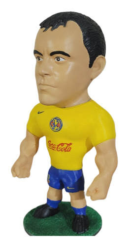 Figura De Futbolista Fuertecito Cuauhtemoc Blanco  America