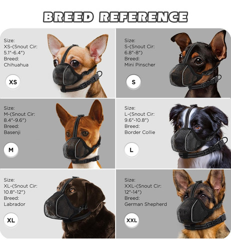 E Focinho Cachorro, Focinho Malha Macia Para Cães Pequenos