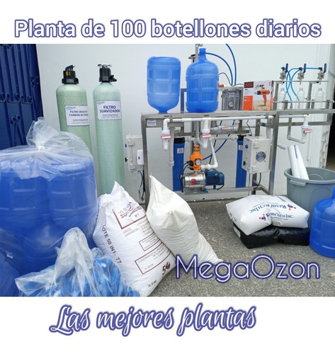 Imagen 2 de 2 de Purificadora De 100 Botellones Dia Con Osmosis Inversa