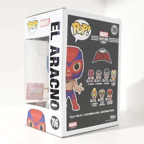 Funko Pop! Marvel Lucha Libre - El Aracno 706 Exclusivo (Usado)