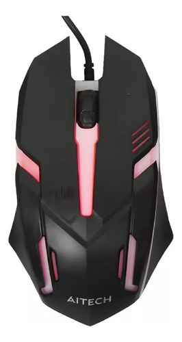 Mouse Aitech Gg07 Gamer Color Negro