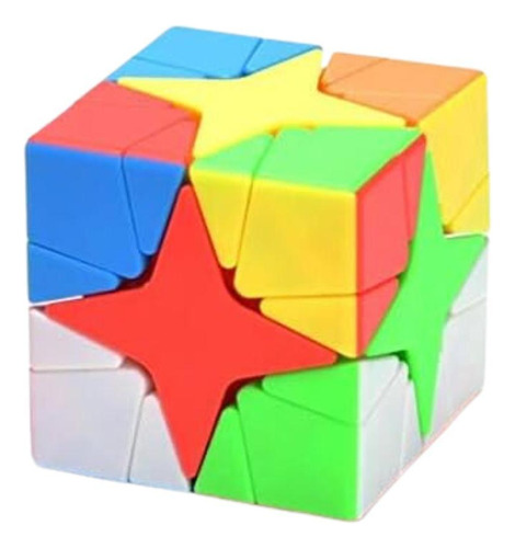 Cubo Mágico Polaris Estrela Moyo 5,5cm X 5,5cm X 5,5cm