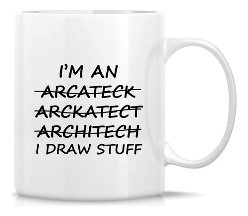 Taza Divertida Retreez - Soy Arquitecto, Dibujo Cosas Tazas