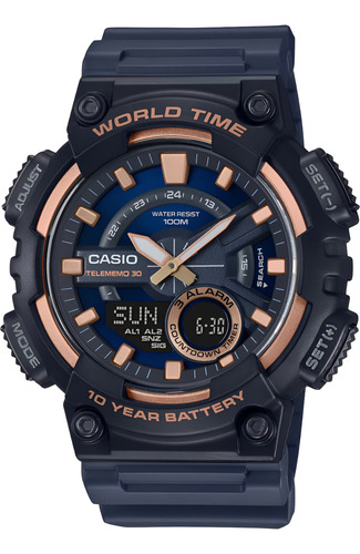 Reloj Casio Core 10 Años Aeq-110w-2a3vcf / Aeq-110w-1a3vcf