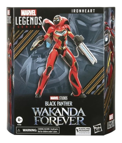 Figura Ironheart / Wakanda Forever / Deluxe Marvel Legends