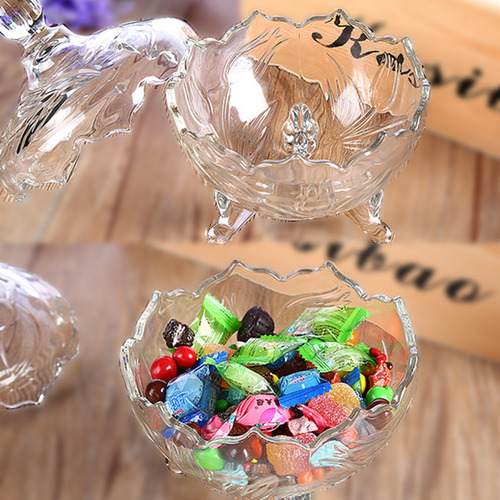 Imagen 6 de 10 de Frasco Souvenir Caramelera De Vidrio Con Pie 20 Cm Cuotas