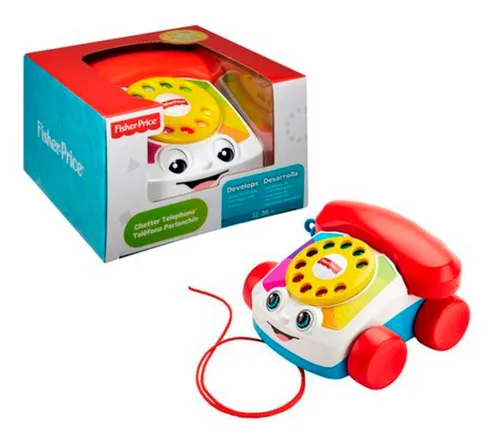 comprar Telefono Parlachin Arrastre Fisher Price Mattel - Dpn22