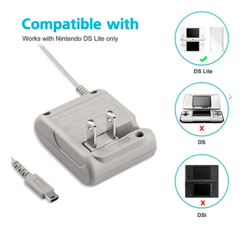 Cargador Para Nintendo Ds Lite