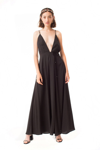 Vestido Kruger Touch Negro Las Pepas