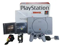 Comprar Console Ps1 Fat Na Caixa Bloqueado Japonês Com Dois Jogos