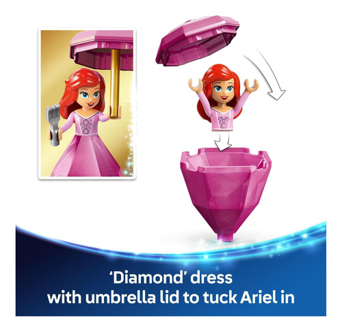 Lego Disney Princess Twirling Ariel Toy Construyendo Juguete