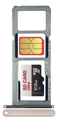 Bandeja Porta Sim Chip Card Compatible Moto G6 Play 