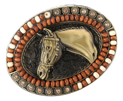 Hebilla De Cinturón Retro Aleación Clásica Vaquero