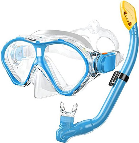 Gintenco - Juego De Esnórquel Para Niños, Máscara De Buceo P