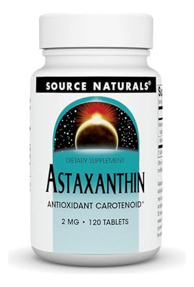 Source Naturals Astaxantina, Carotenoide Antioxidante, 2 Mg 