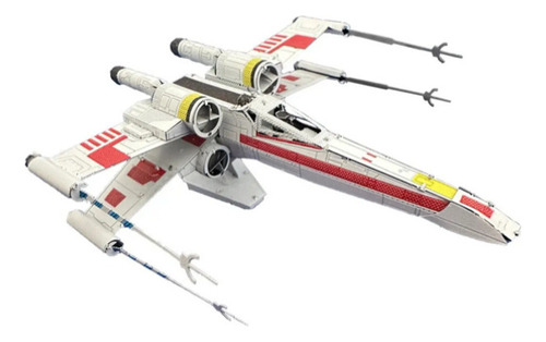 Star Wars - X Wing Fighter Rompecabezas 3d Metal -color- 
