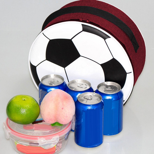 Cesta De Picnic Soporte Impermeable Camping Bowl Bolsa Rojo