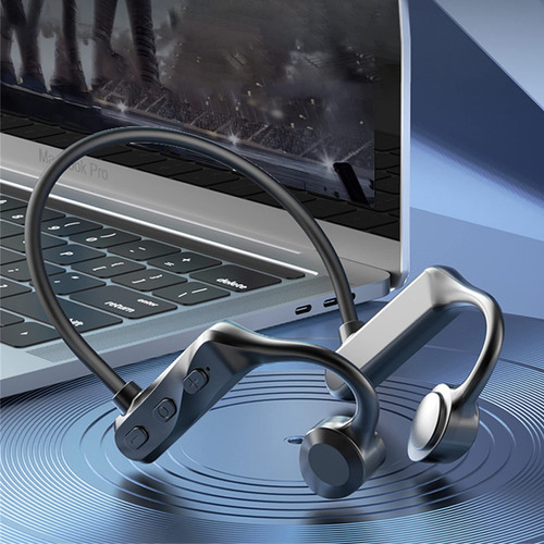 Fiudx Auricular Inalambrico Bluetooth Conduccion Osea 5.0