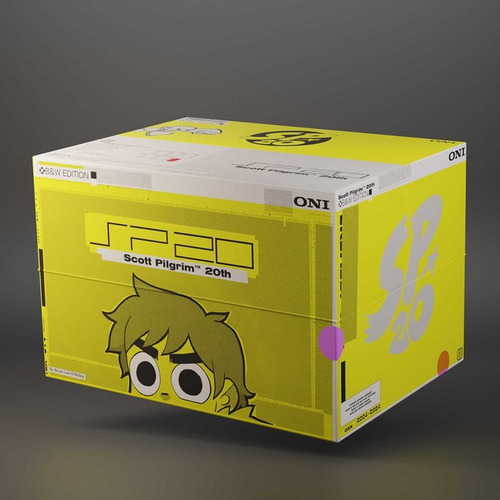 Bx-scott Pilgrim B&w Bxset 20th Anniv, De O'malley, Bryan Lee. Editorial Oni En Inglés, 2024