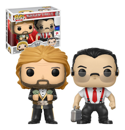 Funko Pop Million Dollar Man Ted Dibiase And Irs Club.buster