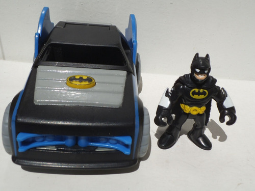 Batimovil Con Batman Imaginext Mattel | MercadoLibre