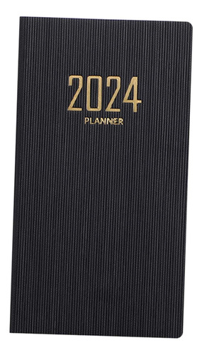 Agenda Planificadora 2024, Cuaderno Portátil A6 Para
