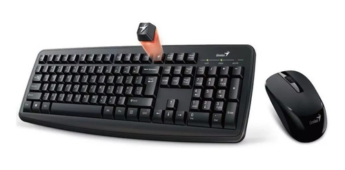 Kit Teclado Mouse Inalámbrico Genius 8100 Ideal Smart Tv