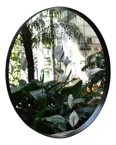Comprar Espejo Circular Redondo 50cm Marco Hierro Temacasa Marco Negro