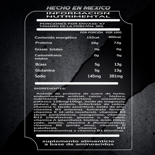 Proteína Maximus Protein 2 Kg 57 Servicios / Sabores Fresa