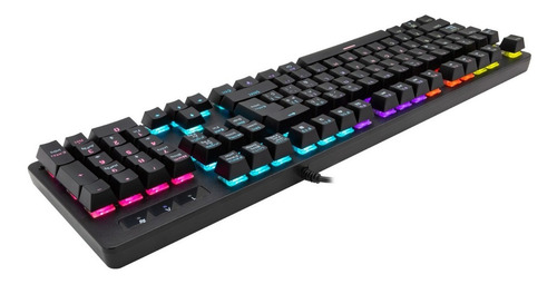 Teclado Gamer Mecanico Monster Strategy Rgb - Revogames