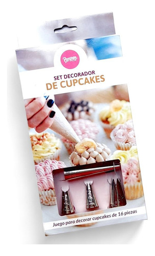 Set Para Decorar Cupcakes / Muffins Parpen