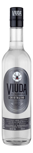 Tequila Viuda De Romero Reposado Cristalino 750 Ml