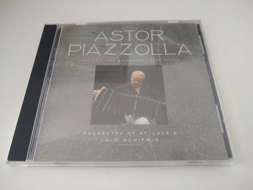 Astor Piazzolla Concierto Para Bandoneón Tres Tangos - Cd 