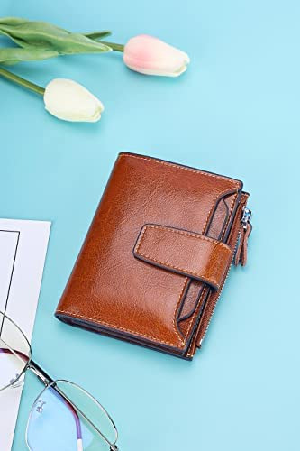 Lavemi - Cartera Pequeña Y Compacta Para Mujer Con Bloqueo R