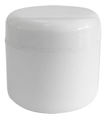 Pote Para Creme 30g Fundo Falso (20 Peças) Tipo De Embalagem Branco