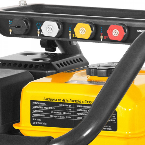 Lavadora De Alta Pressão A Gasolina Lgv 2800 Vonder Cf