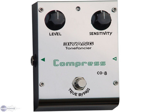 Pedal Compresor Biyang Co8 Compresor Análogo True Bypass