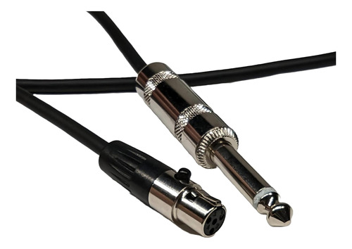 Milestock Ta4f: Conector De 4 Pinos E Cabo Para Shure