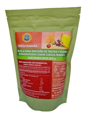 Infusion Te Tisana Sabor Cereza Madura