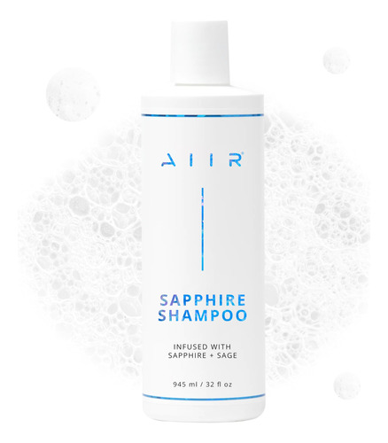 Aiir Champu Para Cabello De Zafiro, Elimina La Acumulacion Y