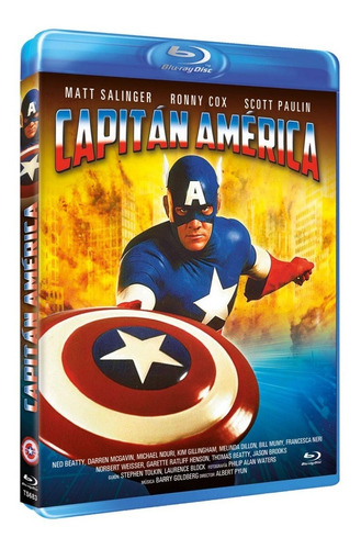 Blu Ray  El Capitán América 1990 Captain America Pyun Marvel